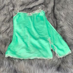 Victoria’s Secret satin tank top